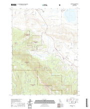 US Topo 7.5-minute map for Janesville CA