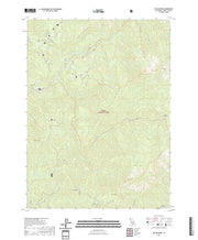 US Topo 7.5-minute map for Jim Jam Ridge CA