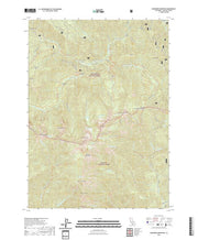 US Topo 7.5-minute map for Kangaroo Mountain CA