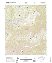 US Topo 7.5-minute map for Keller Peak CA