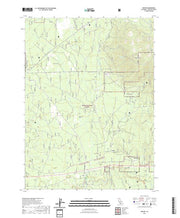 US Topo 7.5-minute map for Kinyon CA