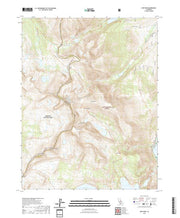 US Topo 7.5-minute map for Koip Peak CA