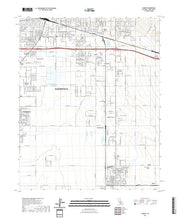 US Topo 7.5-minute map for Lamont CA