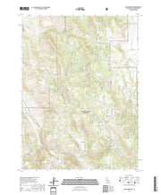 US Topo 7.5-minute map for Lane Reservoir CA