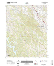 US Topo 7.5-minute map for Las Trampas Ridge CA