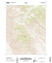 US Topo 7.5-minute map for Last Chance Mountain CANV