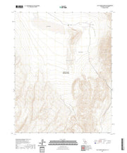 US Topo 7.5-minute map for Last Chance Range SW CA