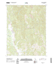 US Topo 7.5-minute map for Laytonville CA