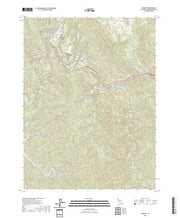 US Topo 7.5-minute map for Leggett CA