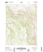 US Topo 7.5-minute map for Letterbox Hill CA