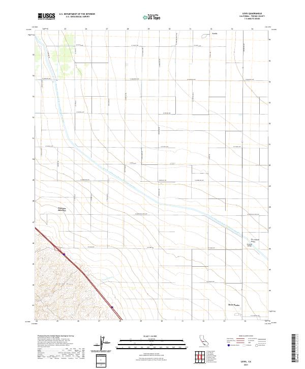 US Topo 7.5-minute map for Levis CA