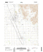 US Topo 7.5-minute map for Lindsay CA