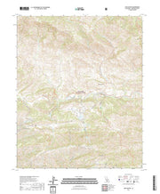 US Topo 7.5-minute map for Lion Canyon CA