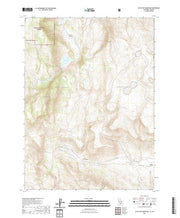 US Topo 7.5-minute map for Little Hat Mountain CANV