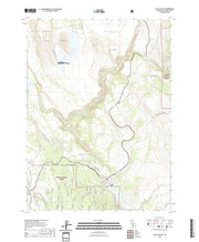 US Topo 7.5-minute map for Little Valley CA