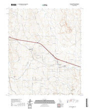 US Topo 7.5-minute map for Live Oak Springs CA