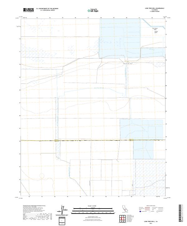 US Topo 7.5-minute map for Lone Tree Well CA