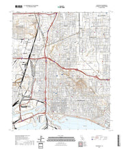 US Topo 7.5-minute map for Long Beach CA