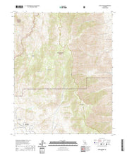 US Topo 7.5-minute map for Long Canyon CA