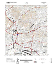 US Topo 7.5-minute map for Los Angeles CA