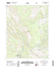 US Topo 7.5-minute map for Mammoth Mountain CA