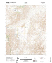 US Topo 7.5-minute map for Manly Peak CA