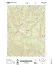 US Topo 7.5-minute map for Marble Mountain CA