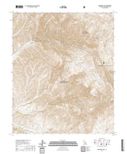 US Topo 7.5-minute map for Margarita Peak CA