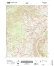 US Topo 7.5-minute map for Marion Peak CA