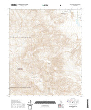 US Topo 7.5-minute map for Martinez Mountain CA