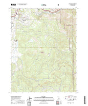 US Topo 7.5-minute map for Martis Peak CANV