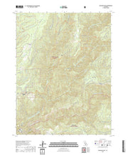 US Topo 7.5-minute map for Michigan Bluff CA