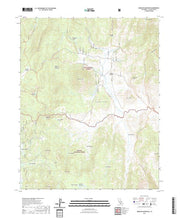 US Topo 7.5-minute map for Monache Mountain CA
