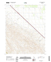 US Topo 7.5-minute map for Monocline Ridge CA