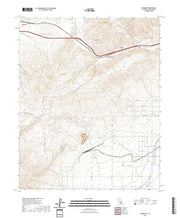 US Topo 7.5-minute map for Monolith CA