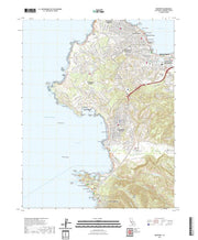 US Topo 7.5-minute map for Monterey CA