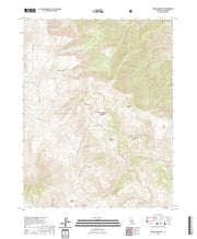 US Topo 7.5-minute map for Mount Barcroft CA