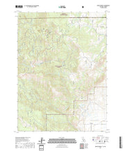 US Topo 7.5-minute map for Mount Bidwell CAOR