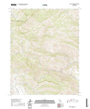 US Topo 7.5-minute map for Mount Boardman CA