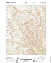 US Topo 7.5-minute map for Mount Goddard CA