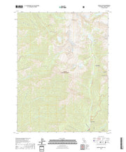 US Topo 7.5-minute map for Mount Hilton CA