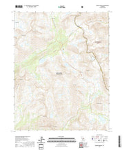 US Topo 7.5-minute map for Mount Pinchot CA