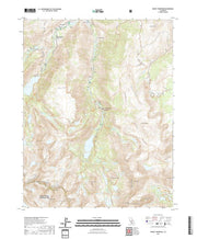 US Topo 7.5-minute map for Mount Thompson CA