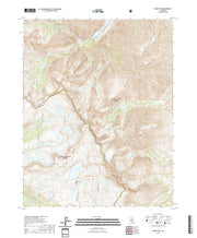 US Topo 7.5-minute map for Mount Tom CA