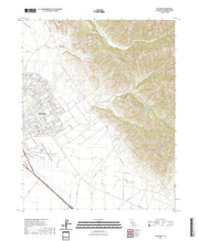 US Topo 7.5-minute map for Natividad CA