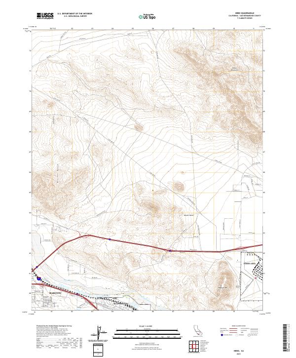 US Topo 7.5-minute map for Nebo CA