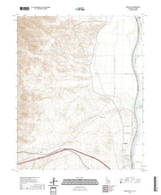 US Topo 7.5-minute map for Needles NW CAAZ