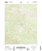 US Topo 7.5-minute map for Nelson Mountain CA