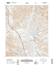 US Topo 7.5-minute map for Newhall CA