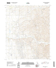 US Topo 7.5-minute map for North of Oildale CA